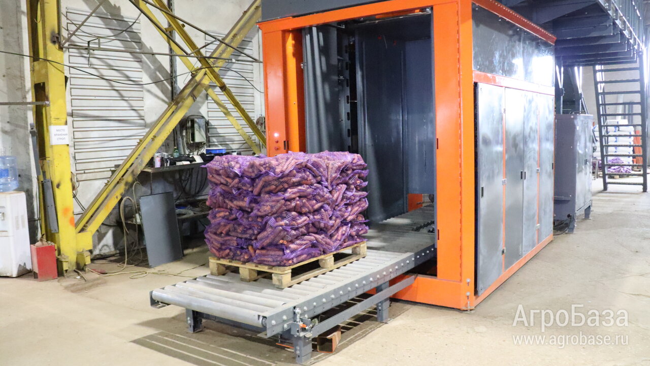 Паллетоукладчик. Паллетайзер. Робот укладчик для производства