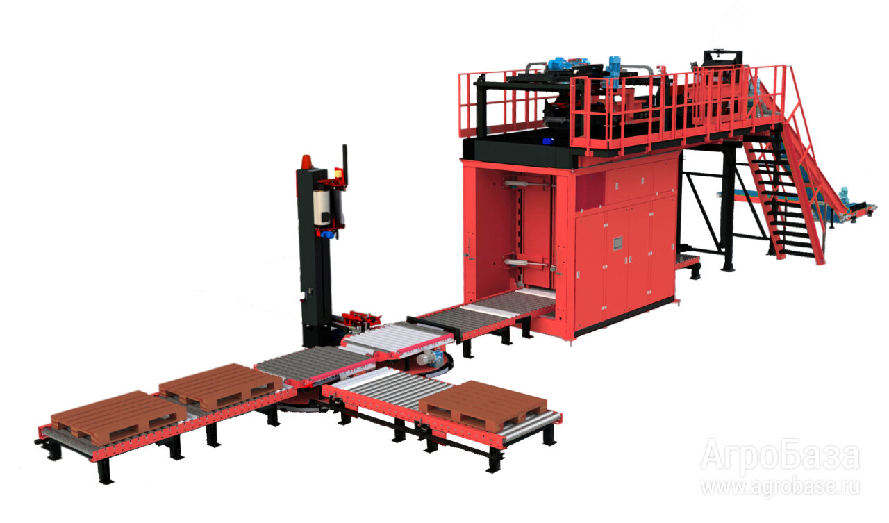Паллетайзер ПАЛ-20. Робот паллетоукладчик для производства