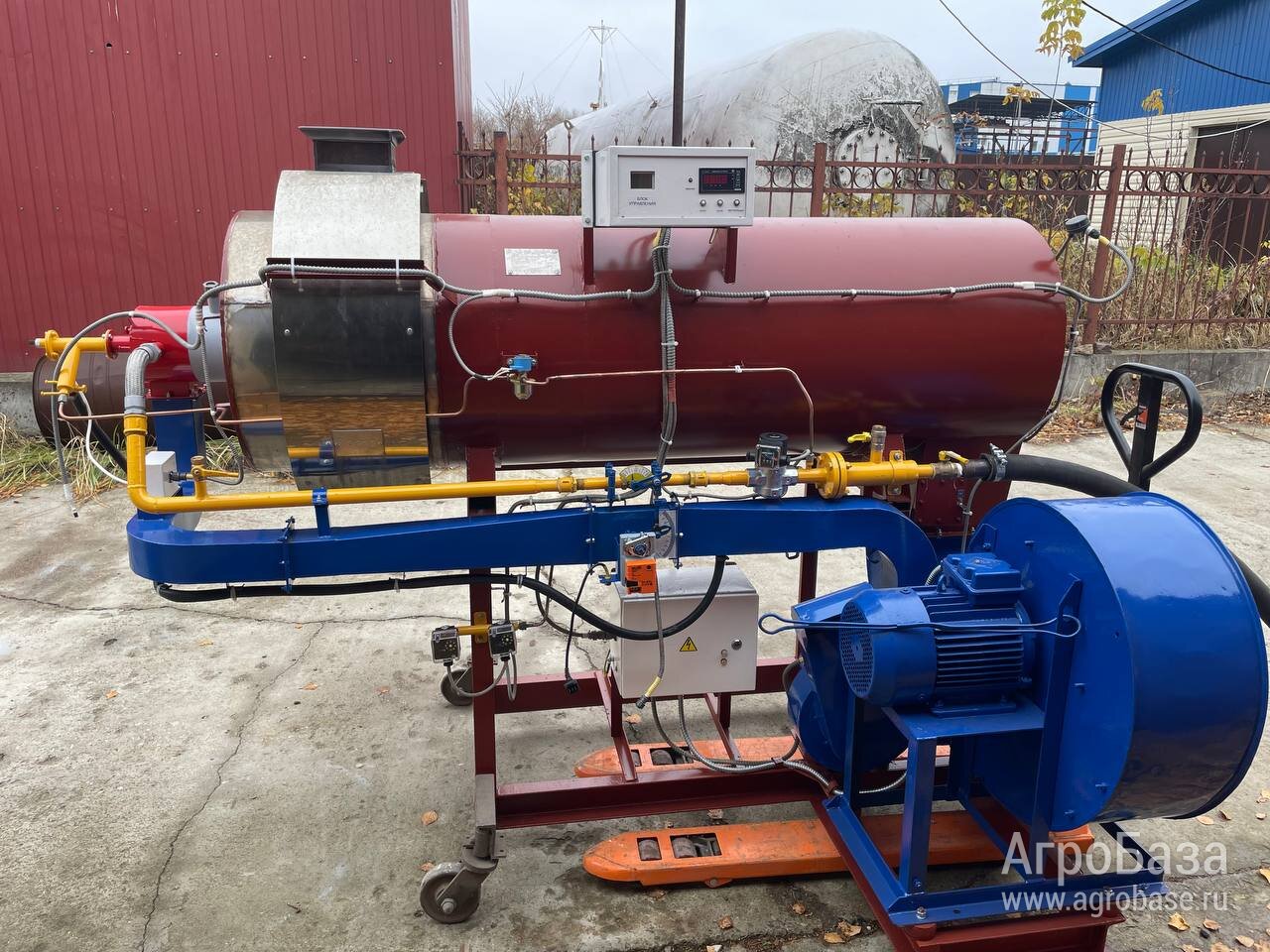 Теплогенераторы, воздухонагреватели для агробизнеса. Решение для отопления, сушки и тех процессов