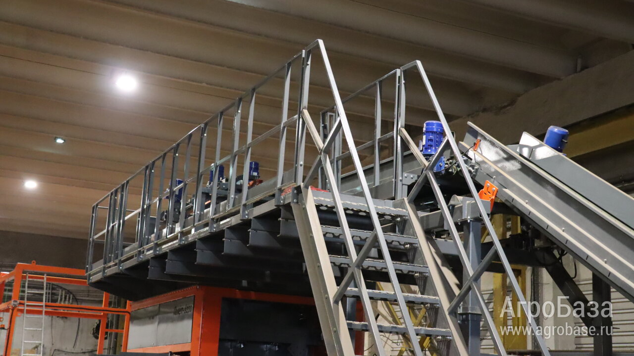 Паллетайзер ПАЛ-20. Робот паллетоукладчик для производства