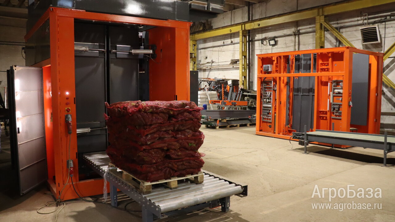 Паллетоукладчик. Паллетайзер. Робот укладчик для производства