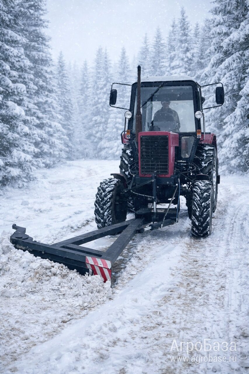 Отвал подбарьерный ОТ-5-STRONG для МТЗ-82