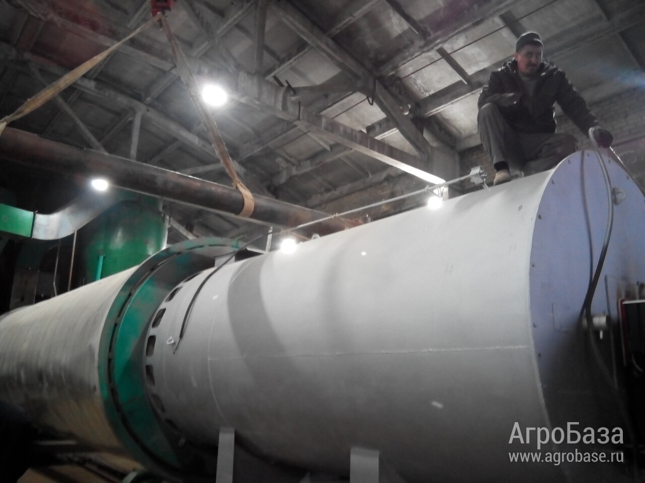 Линия сушки пивной дробины, спиртовой барды