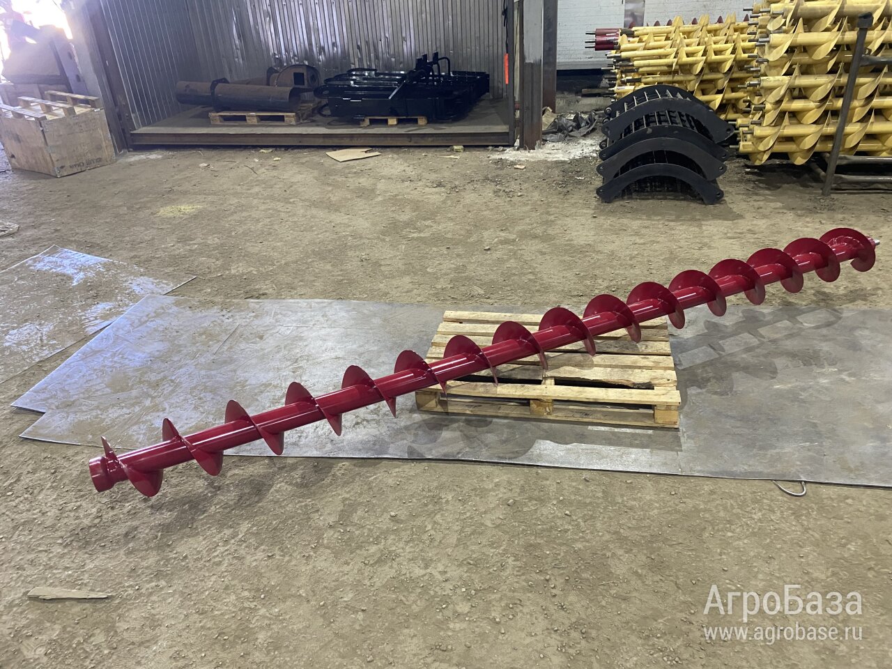 Шнек поворотный выгрузной Палессе (Полесье) L 4160 КЗК 12-0206180А