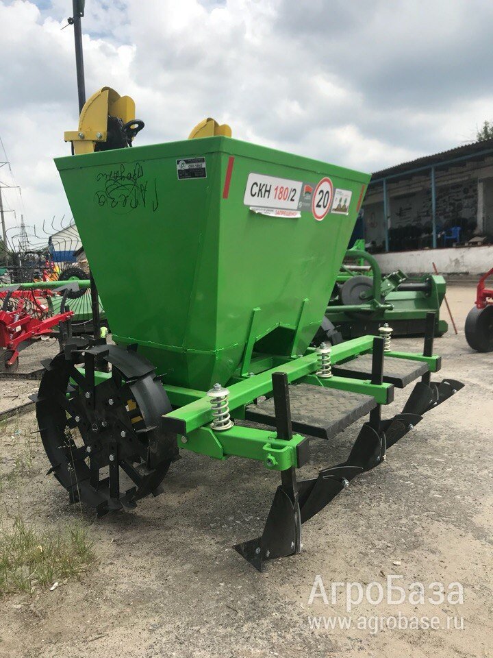 Картофелесажалка навесная 2х-рядная СКН-180/2 D-POL (копия Bomet)