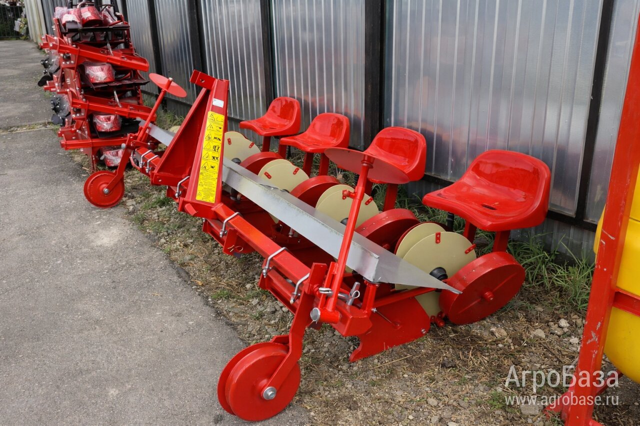 Машина рассадопосадочная четырёхрядная навесная D-pol