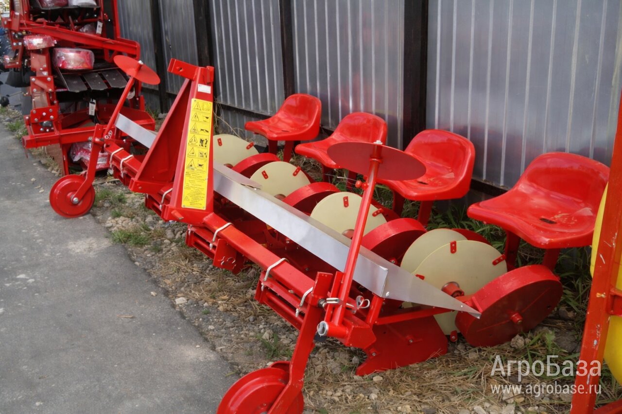 Рассадопосадочная машина 4-х рядная D-POL, навесная (Беларусь)