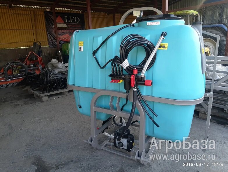 Опрыскиватель навесной усиленный OGR 1000л 14м 16м 18м (Россия)