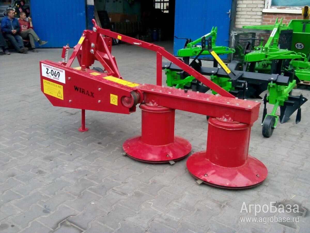 Косилка роторная навесная польская Z069/2 1.85м Wirax (Виракс)