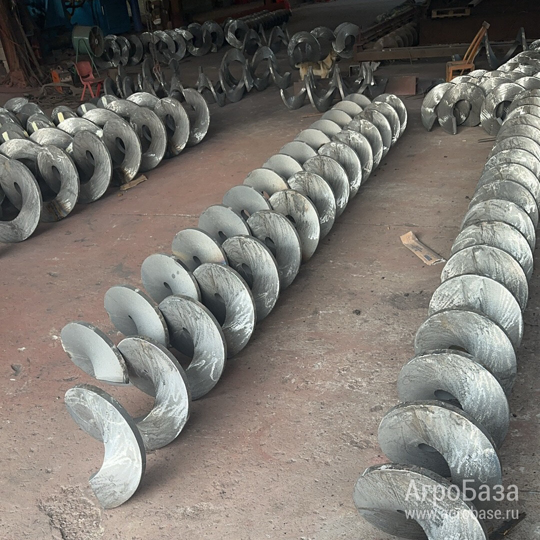 ШНЕКИ. ШНЕКОВЫЕ СПИРАЛИ, ВИТКИ ДЛЯ ШНЕКОВ, РЕМОНТ ШНЕКОВ