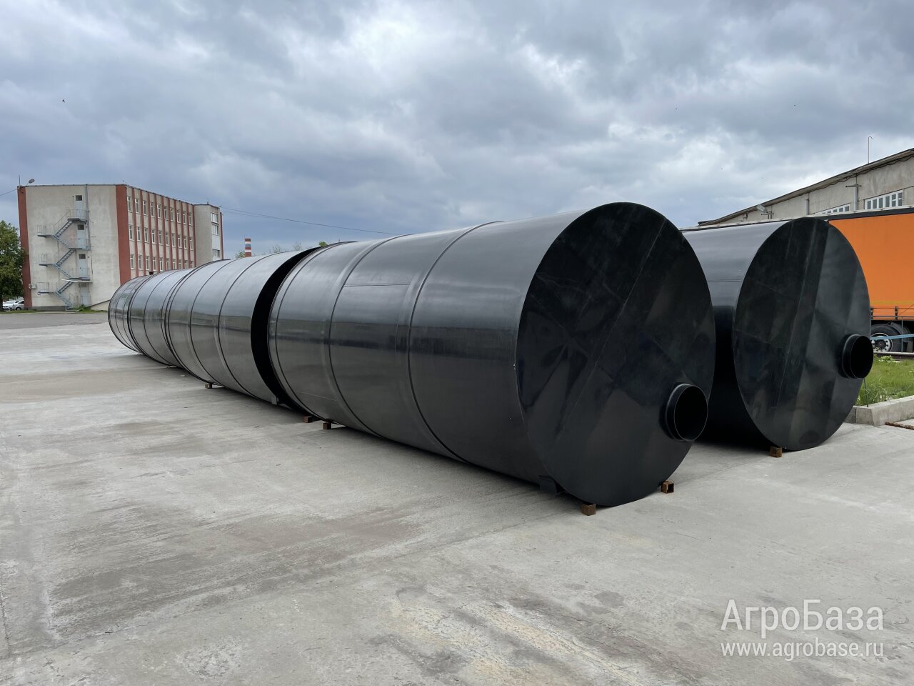 Очистные сооружения и ёмкости оборудования