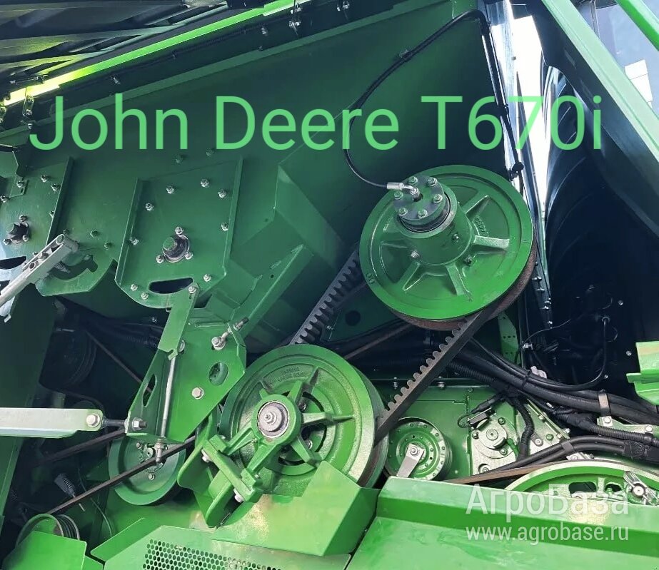 John Deere T670i, 2022 / 2023 г.в., гусеничный, 7.60 м, 515/243 м/ч