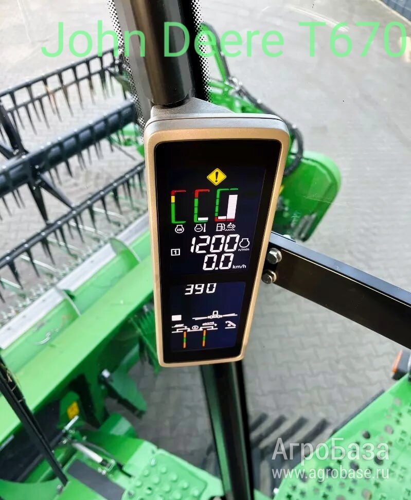 John Deere T670i, 2022 / 2023 г.в., гусеничный, 7.60 м, 515/243 м/ч