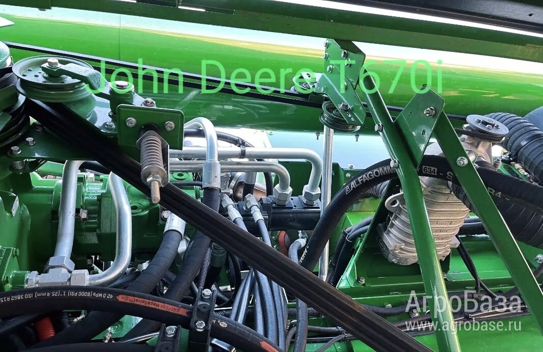 John Deere T670i, 2022 / 2023 г.в., гусеничный, 7.60 м, 515/243 м/ч