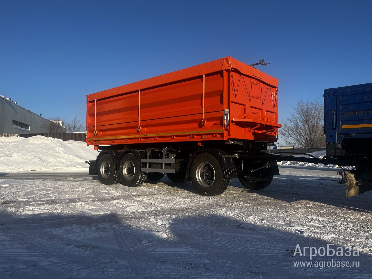 Прицеп зерновоз сельскохозяйственный МегаТрон 4589PB