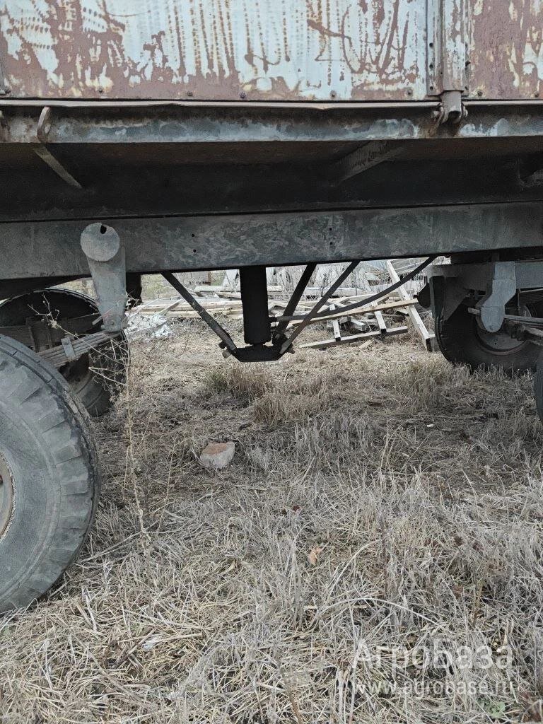 Самосвальный прицеп 2ПТС-4 (887Б), гидроподъём кузова.