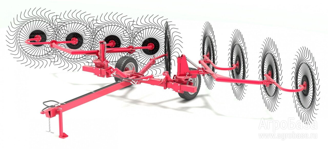Грабли колесно-пальцевые ГКП 600-01 Kolibri V Plus