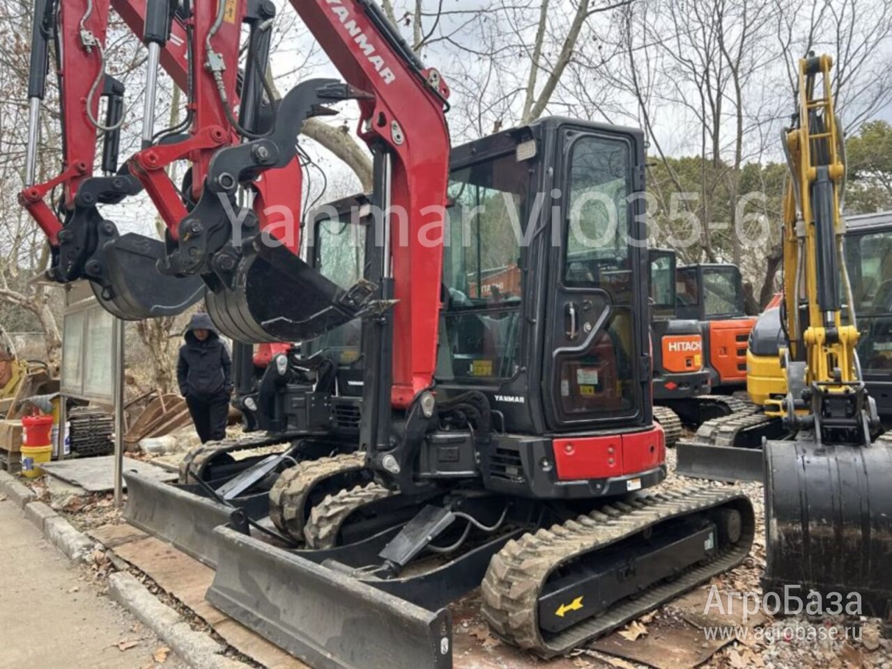 Мини-экскаватор YANMAR VIO35-6, 2022