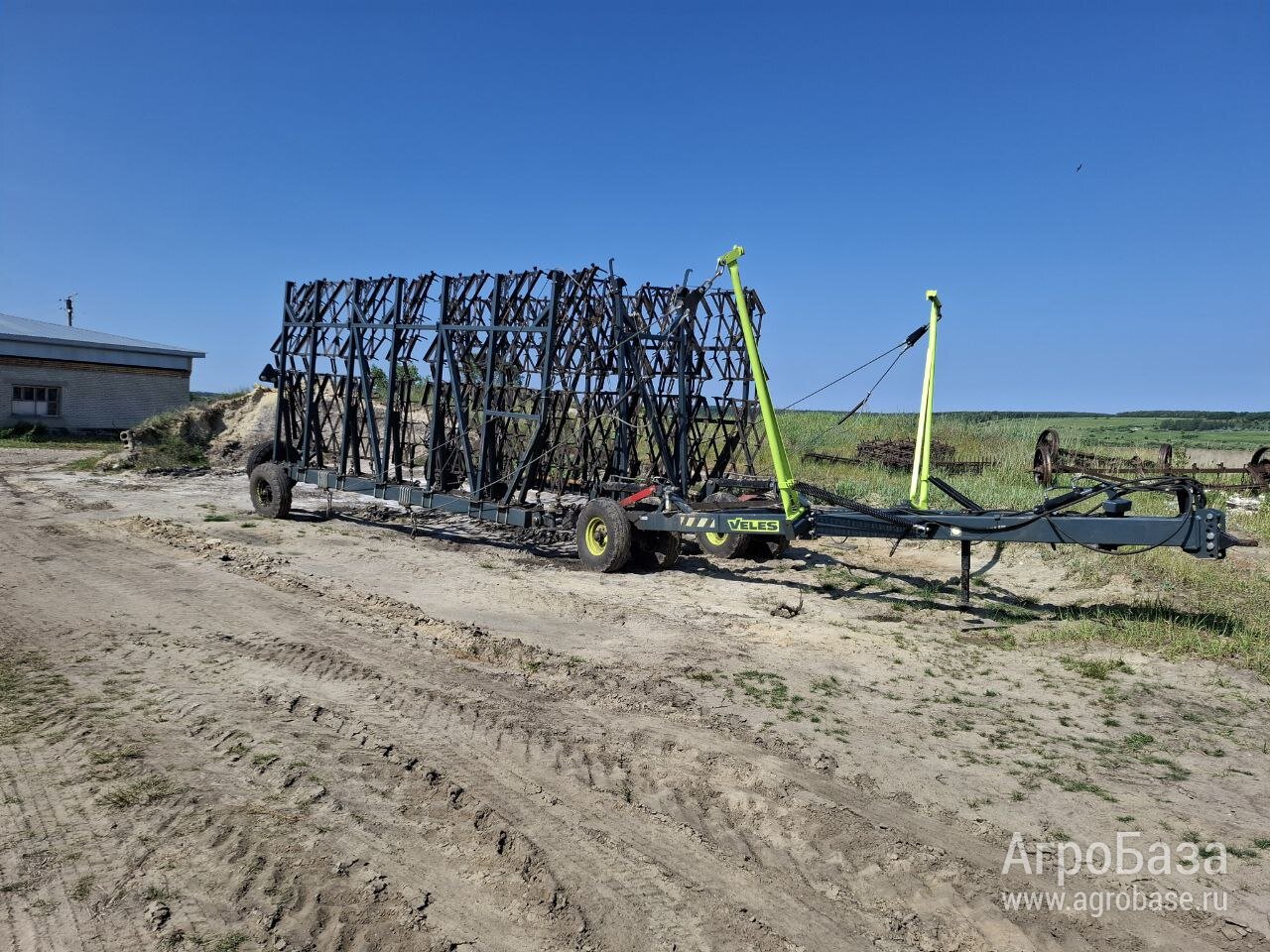 Зубовая борона Veles АГС-16-2У — 16 метров захвата, 2022 г