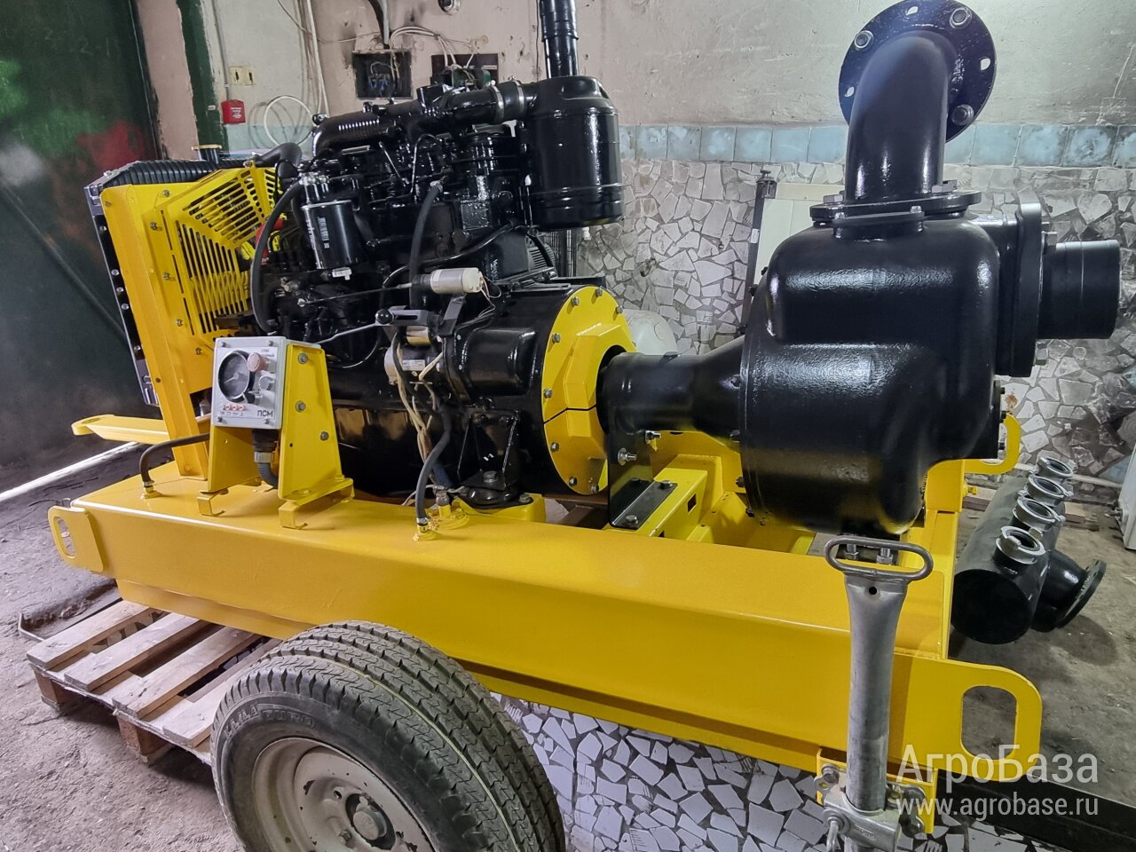 Аренда дизельной насосной станции