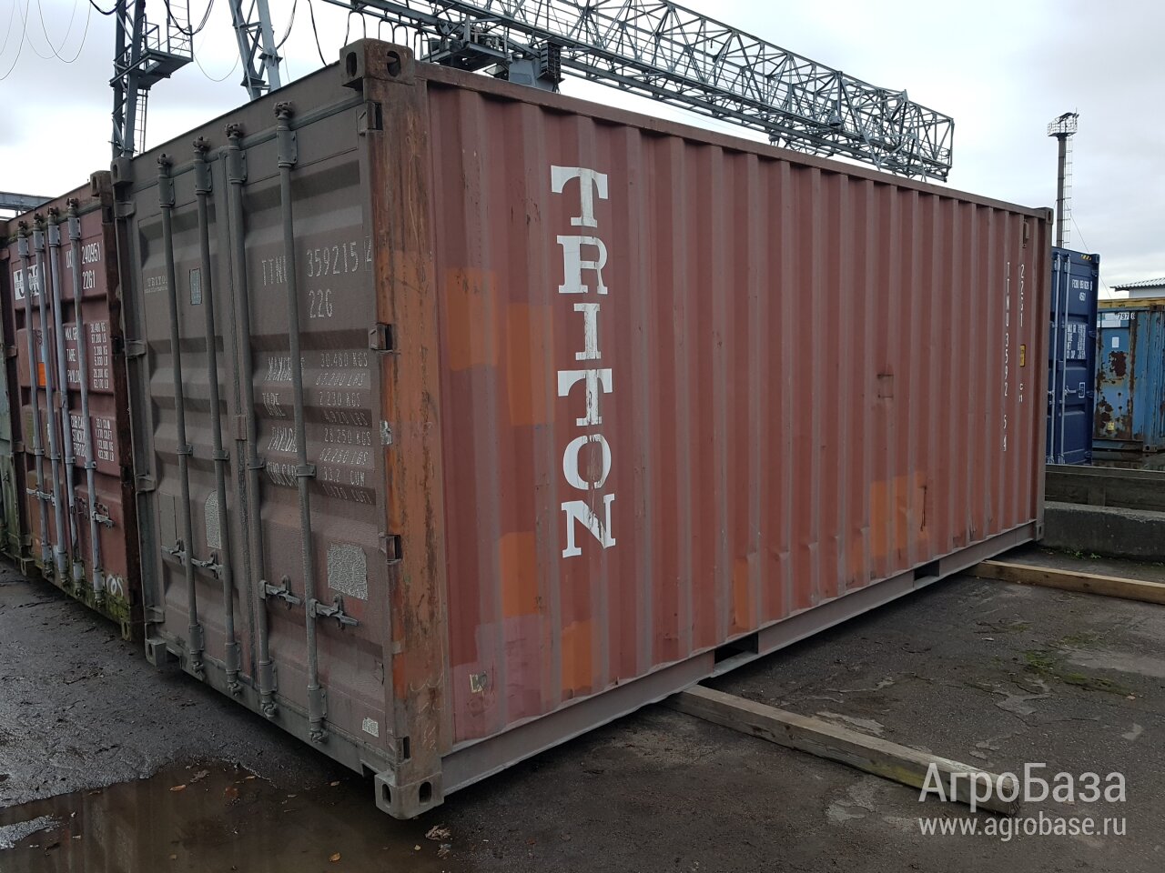 Контейнер 20 футов — купить контейнер в СПб с доставкой
