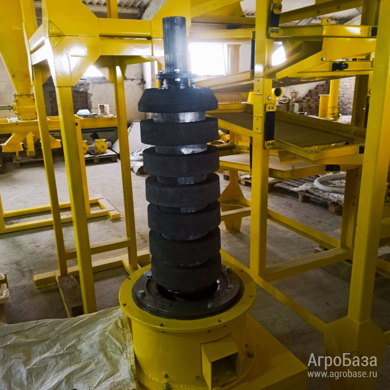 Машина шелушильно-шлифовальная  ЗШМ