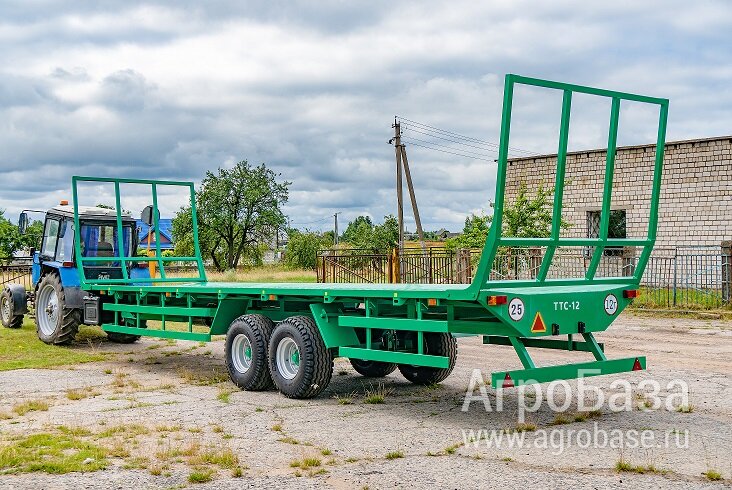 Тележки транспортные сельскохозяйственные (полуприцепы-рулоновозы) ТТС-9; ТТС-12; ТТС-18