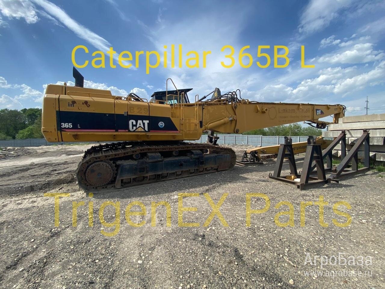 ПРОДАЁТСЯ: Caterpillar 365B L — сверхпрочный экскаватор-разрушитель