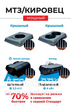 Кондиционер для Трактора МТЗ