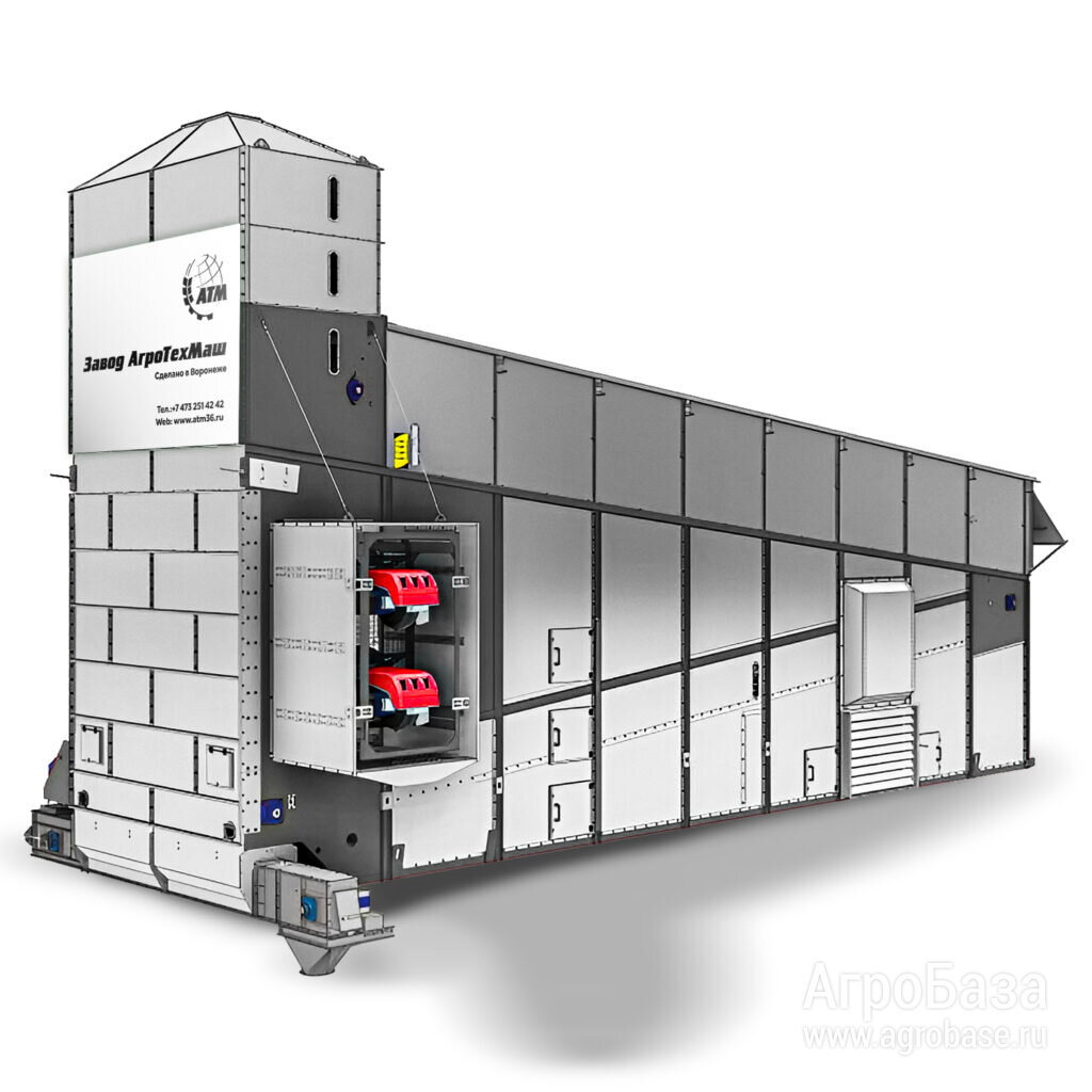 Конвейерная зерносушилка АТМ UNIVERSAL-25