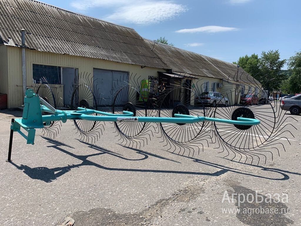 Грабли-ворошилки навесные ГВН 4 колеса, 5 колес