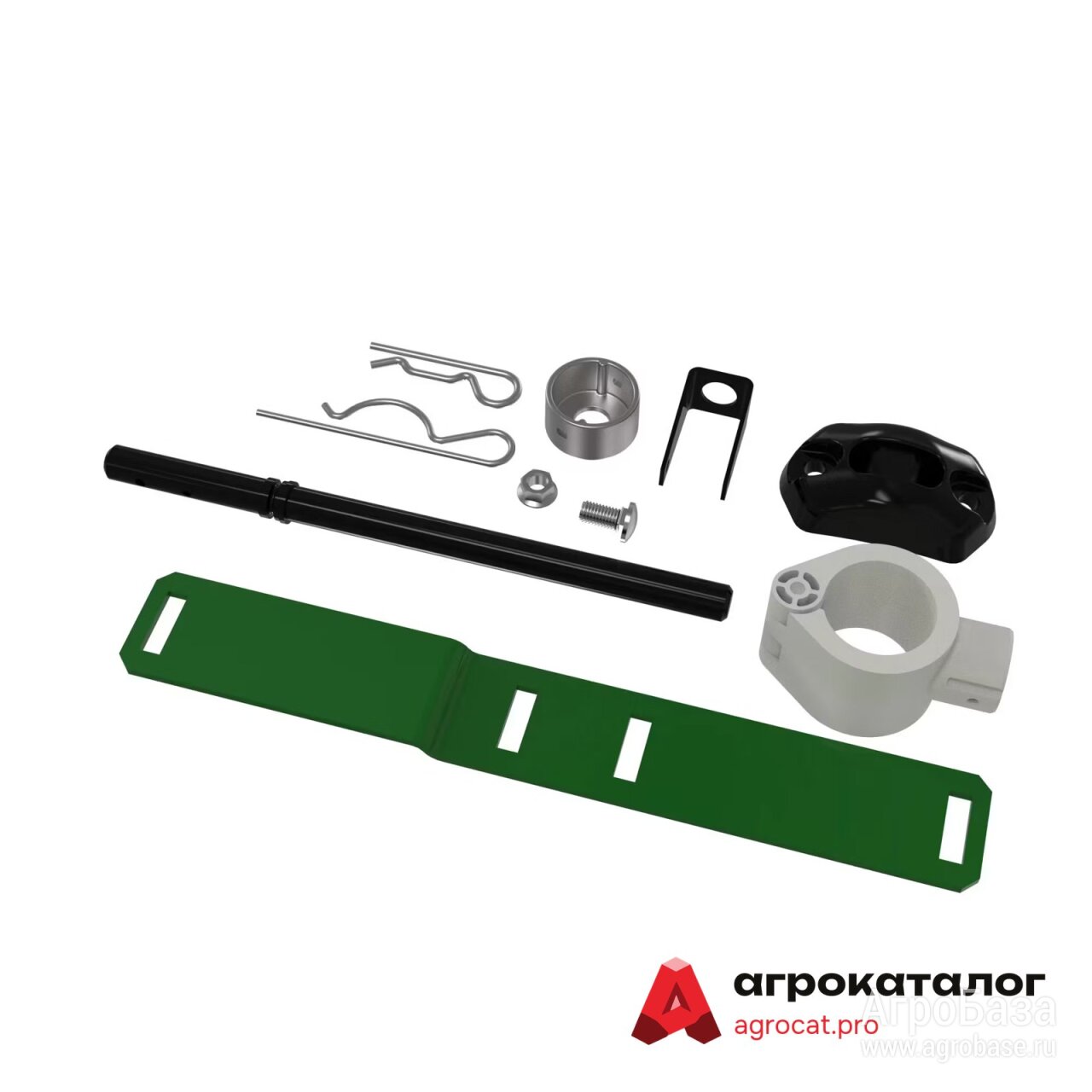 Сборка пальца шнека режущей платформы John Deere AZ60037