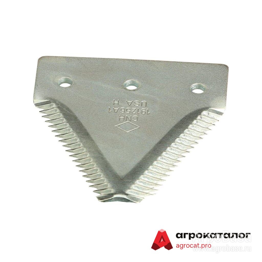 Сегмент ножа режущего аппарата CNH толщина Extra Heavy 191256A1