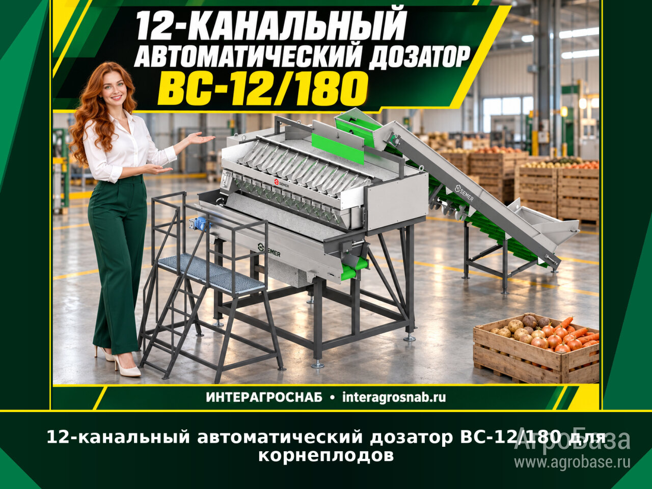 Автоматические дозаторы ВС-10/160, ВС-12/160, ВС-12/180 с подающим элеватором
