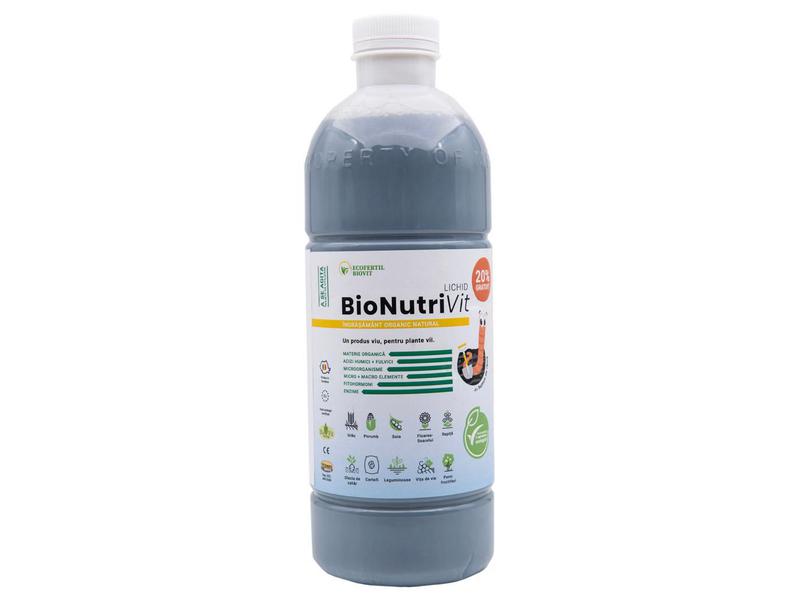 Органическое, концентрированное, жидкое удобрение BioNutriVit